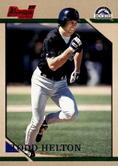1996 Bowman Todd Helton #378
