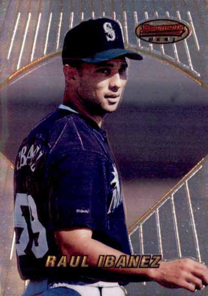1996 Bowman's Best Raul Ibanez #172