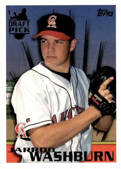1996 Topps Jarrod Washburn "Draft Pick" #23