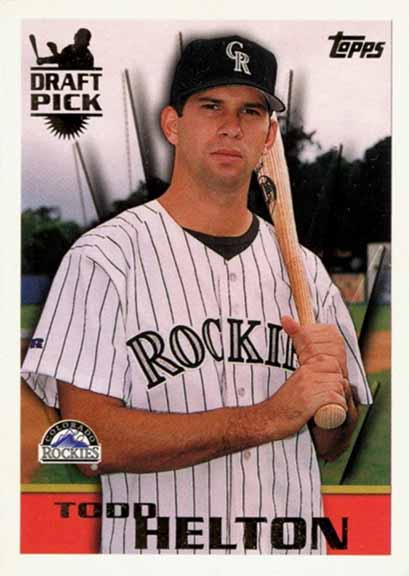 1996 Topps Todd Helton "Draft Pick" #13