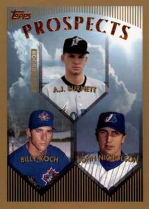 1999 Topps A.J. Burnett #437