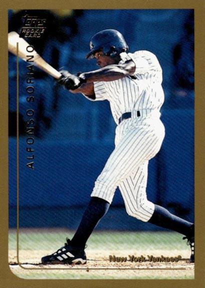 1999 Topps Traded Alfonso Soriano rookie card #T65
