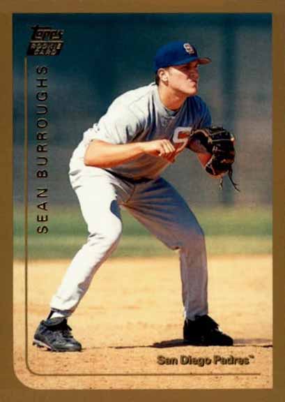 1999 Topps Traded Sean Burroughs #T40