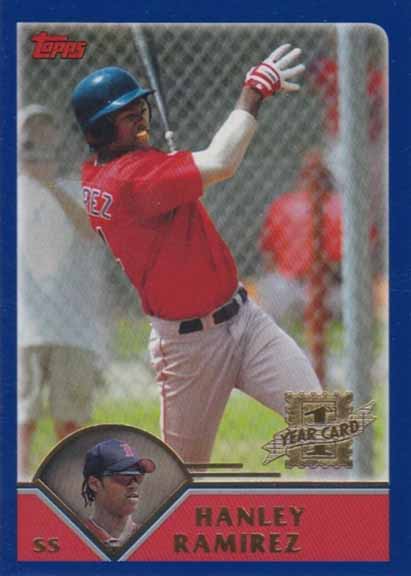2003 Topps Traded Hanley Ramirez #T181