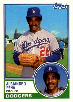1983 Topps Traded Alejandro Pena #83T