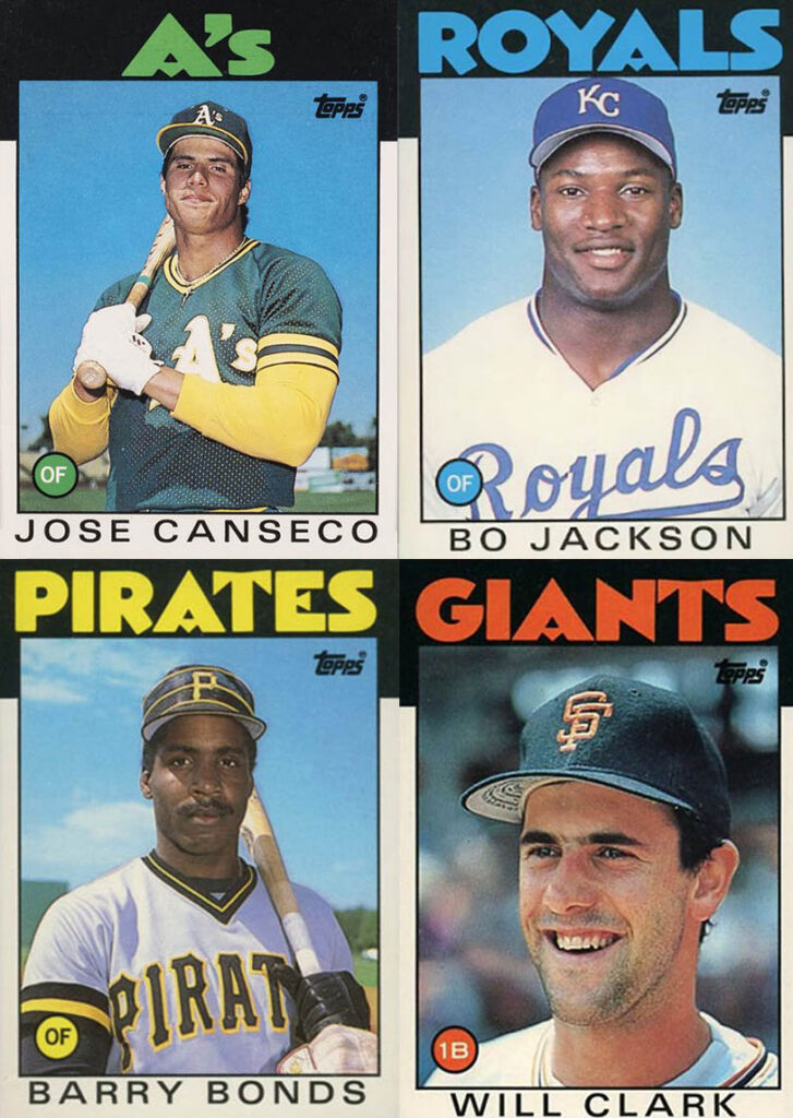 1986 Topps Baseball Most Valuable Rookie Cards