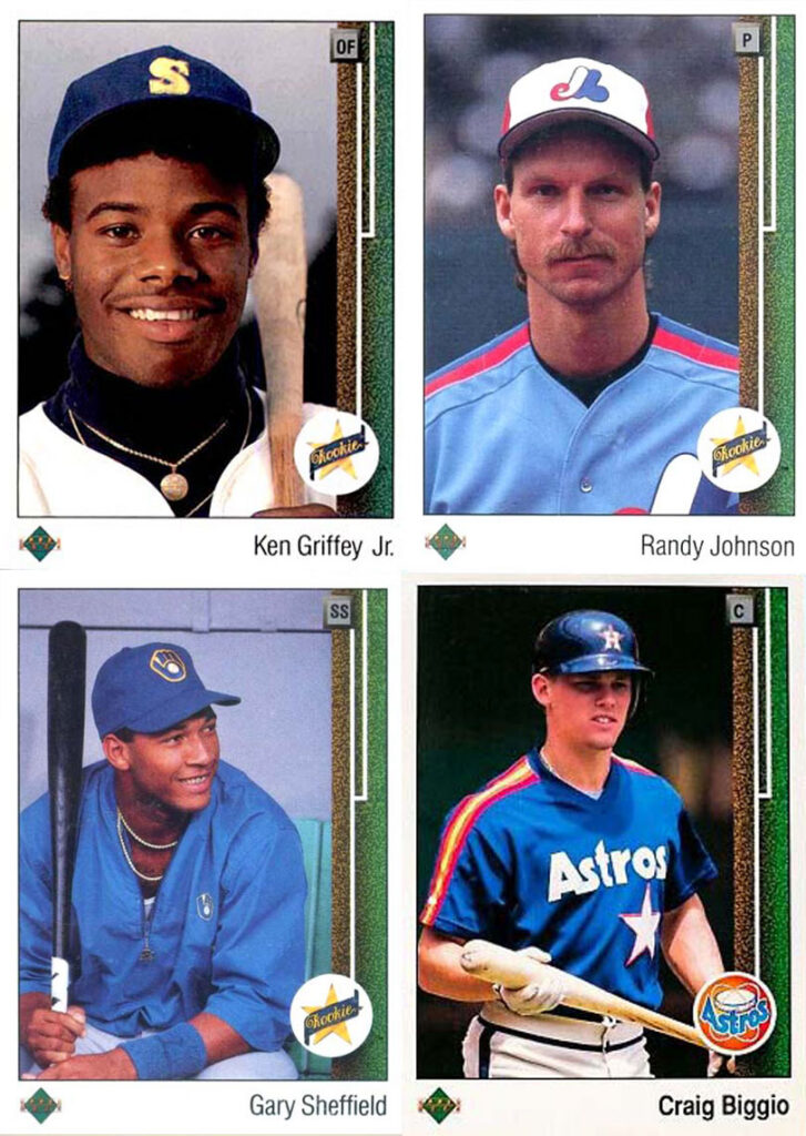 1989 Upper Deck Baseball Most Valuable Rookie Cards