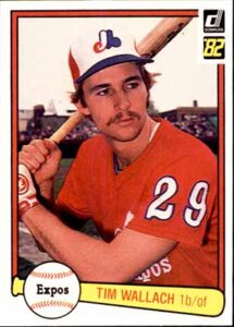 1982 Donruss Tim Wallach rookie card #140