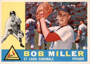 1960 Topps Bob Miller rookie card #101
