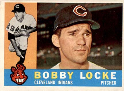 1960 Topps Bobby Locke rookie card #44
