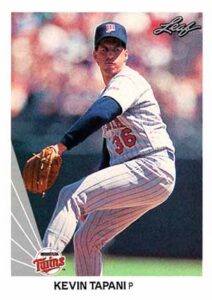 1990 Leaf Kevin Tapani rookie card #269