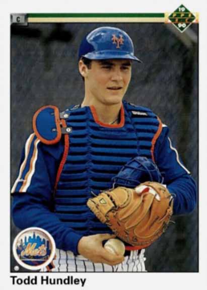 1990 Upper Deck Todd Hundley rookie card #726