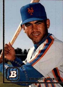 1994 Bowman Edgardo Alfonzo rookie card #156