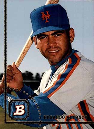 1994 Bowman Edgardo Alfonzo rookie card #156