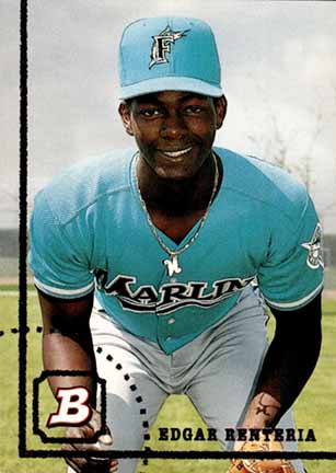1994 Bowman Edgar Renteria rookie card #94