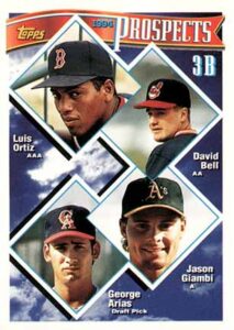 1994 Topps baseball Luis Ortiz Top Prospects card #369