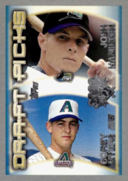 2000 Topps Josh Hamilton and Randy Myers Draft Picks #449